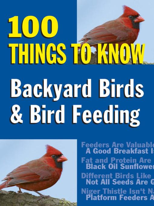 Title details for Backyard Birds & Bird Feeding by Sandy Allison - Available